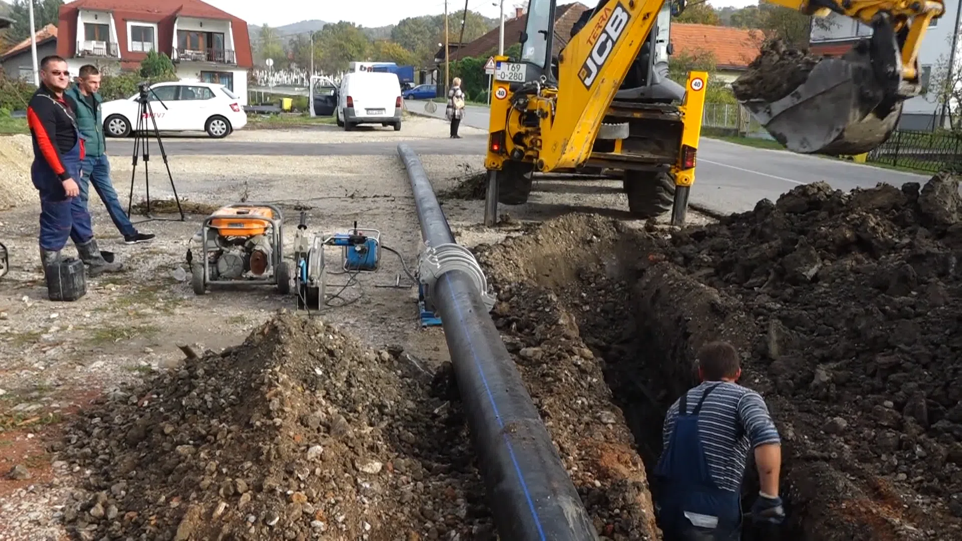 (Video) Gornja Tuzla: U toku radovi na vodovodnom sistemu