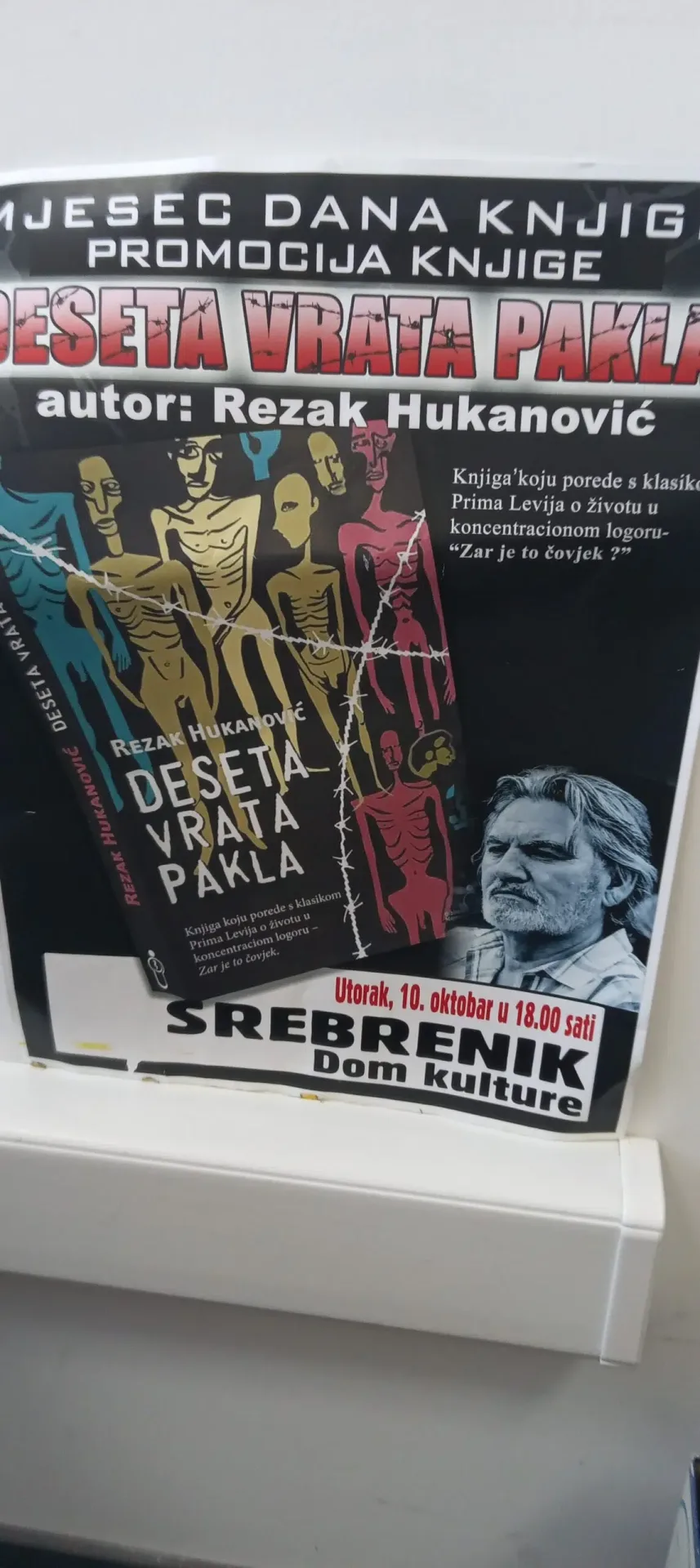 “Deseta vrsta pakla” – promocija knjige u Srebreniku