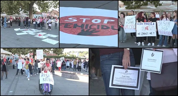 (VIDEO) Sa protesta “Niti jedna više” poručeno: “Žena nije ničije vlasništvo”