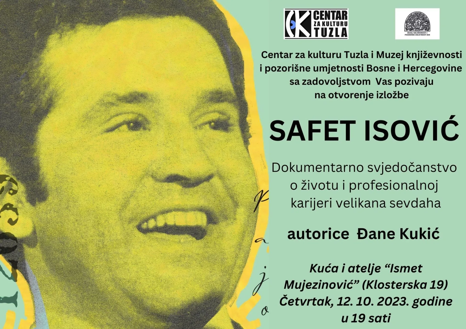 Dokumentarna izložba o velikanu sevdaha  Safetu Isoviću u Tuzli