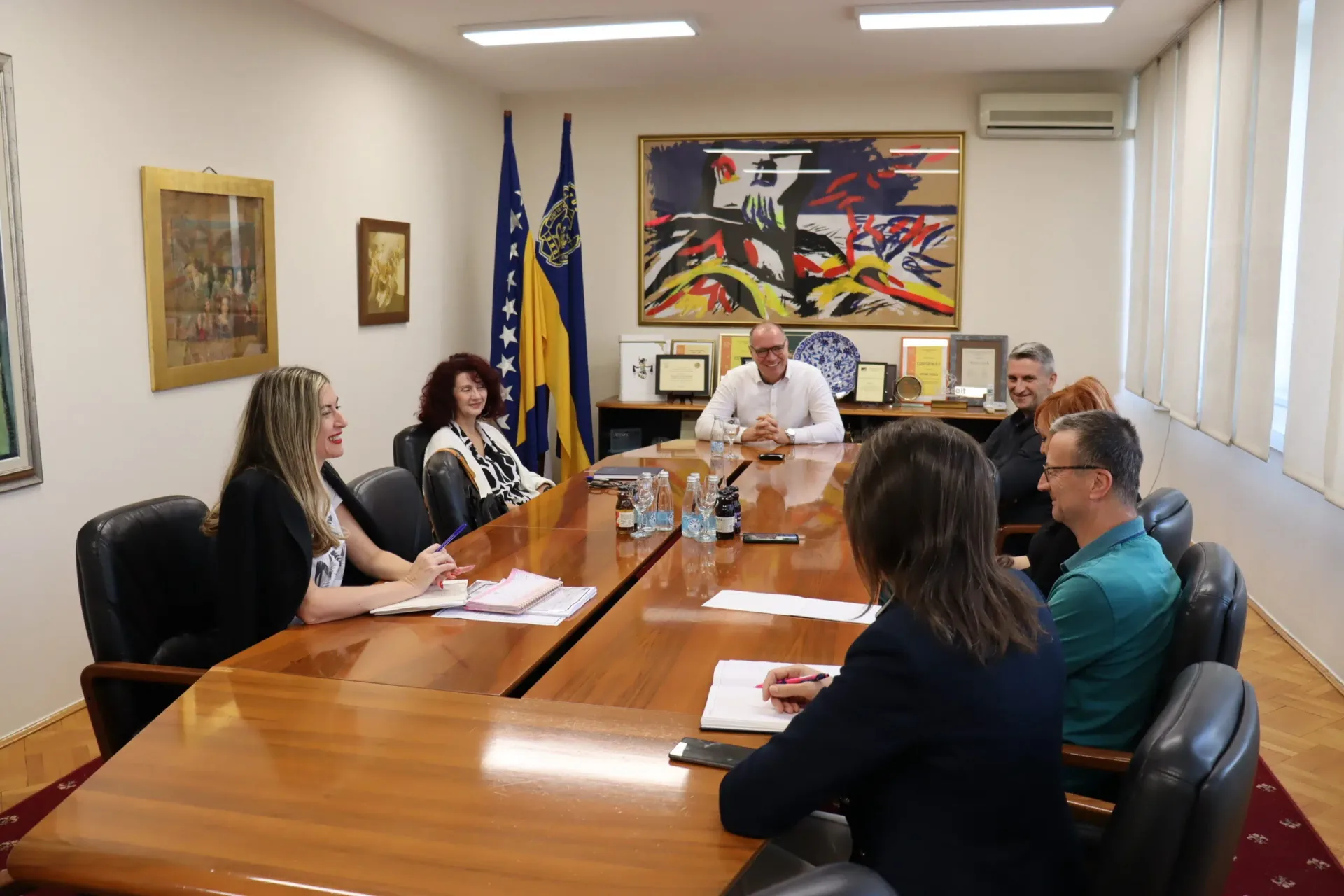 Gradonačelnik Lugavić podržao inicijativu za organizaciju edukacije “Inovativno poslovanje – ohrabrenje za mlade”