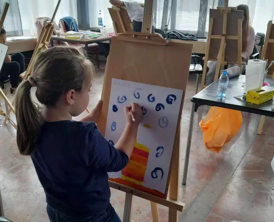 BKC: Održana Likovna radionica