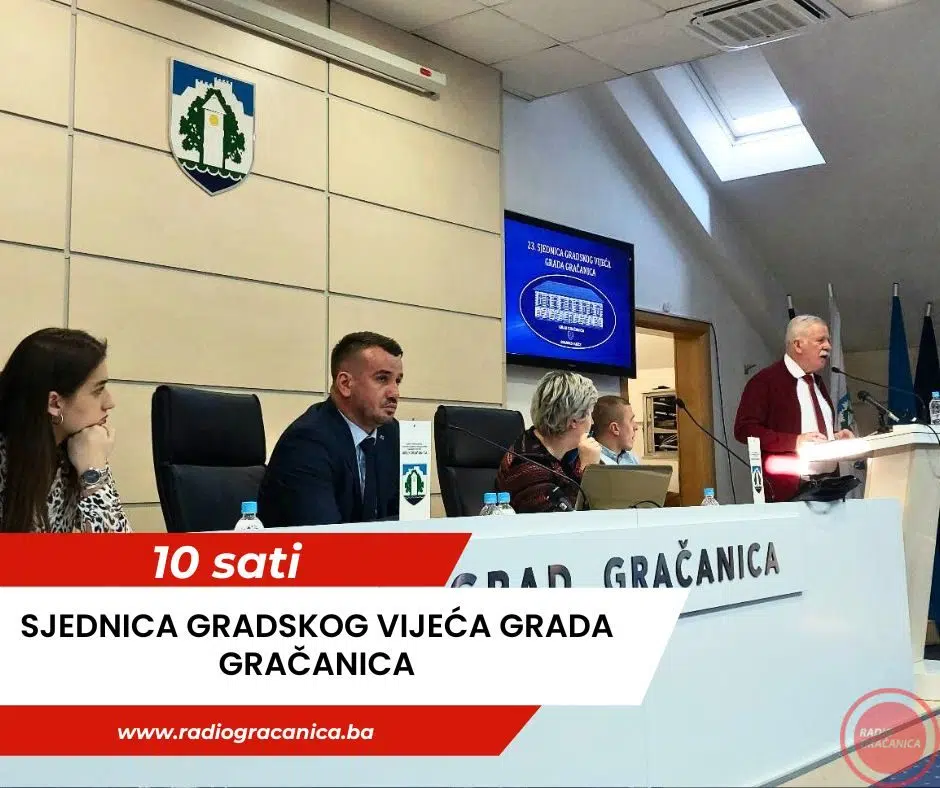 Danas 32.sjednica Gradskog vijeća Grada  –