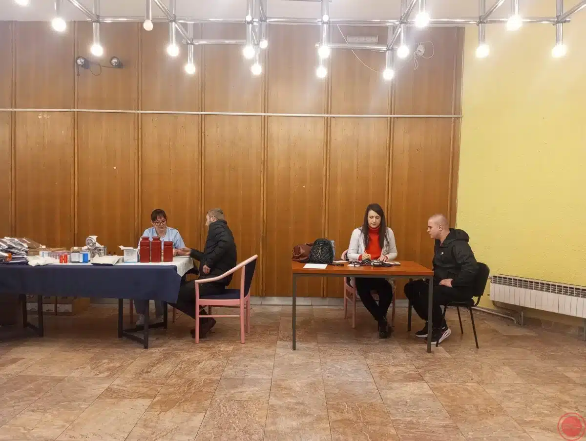 Veliki odziv na akciju dobrovoljnog darivanja krvi u Gračanici –