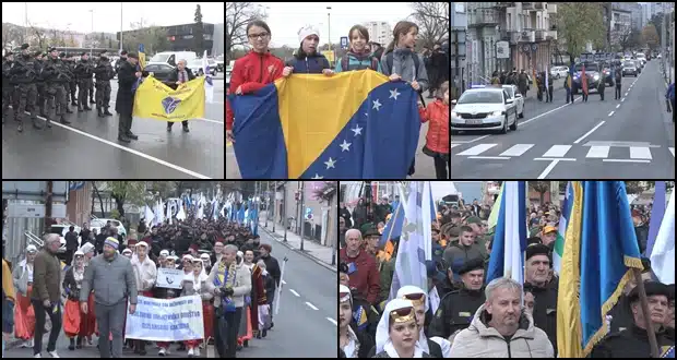 (Video) Nizom svečanih aktivnosti institucije Tuzlanskog kantona obilježile 25. novembar Dan državnosti BiH
