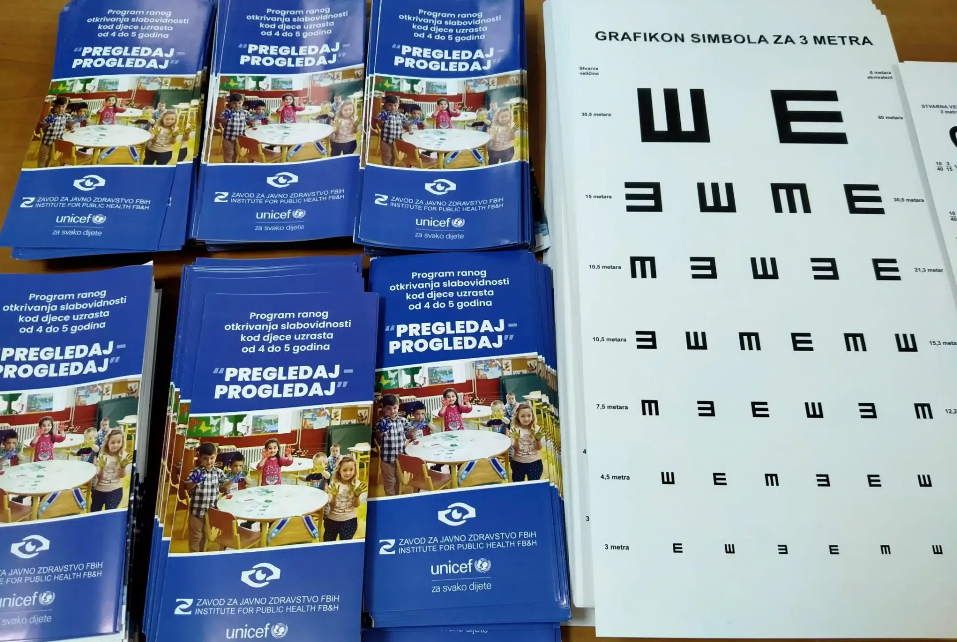 Počeo skrining program rane detekcije slabovidnosti kod djece