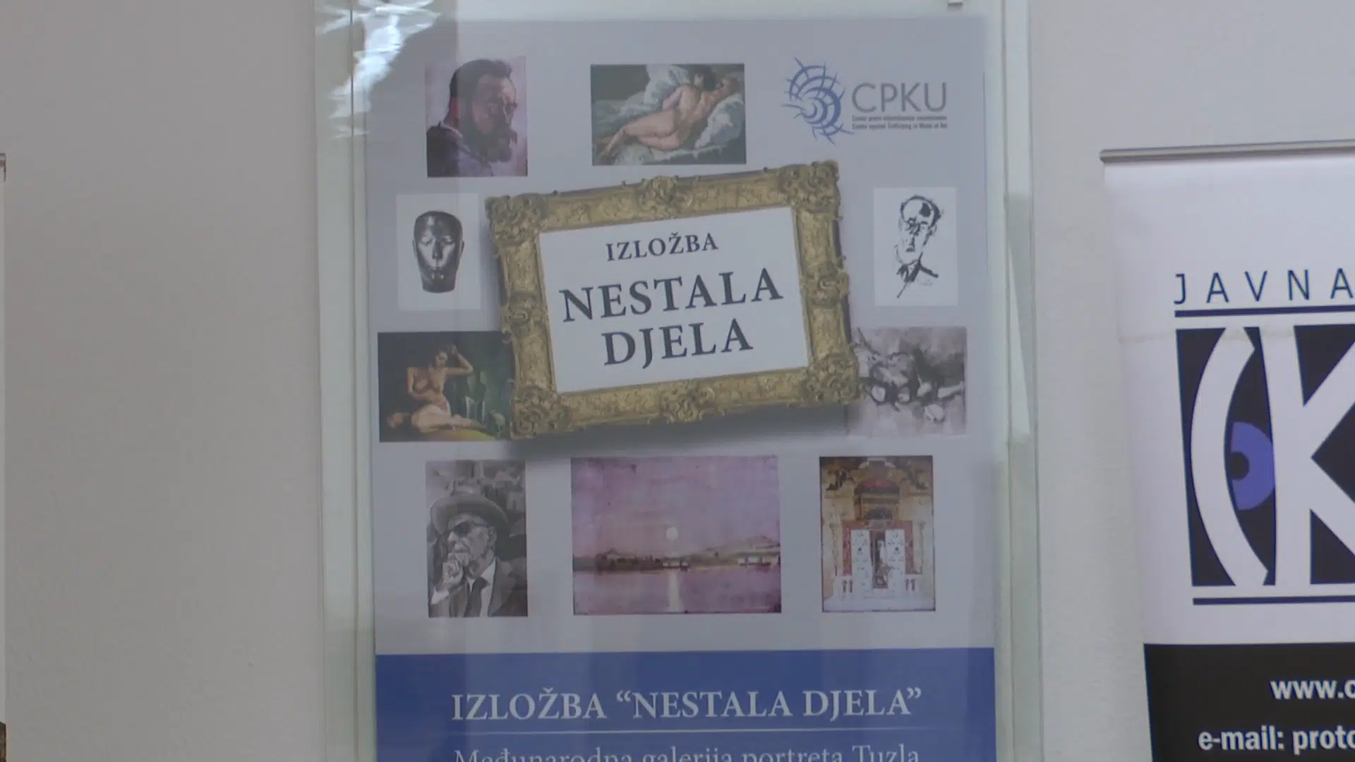 (Video) U Tuzli otvorena izložba “Nestala djela”