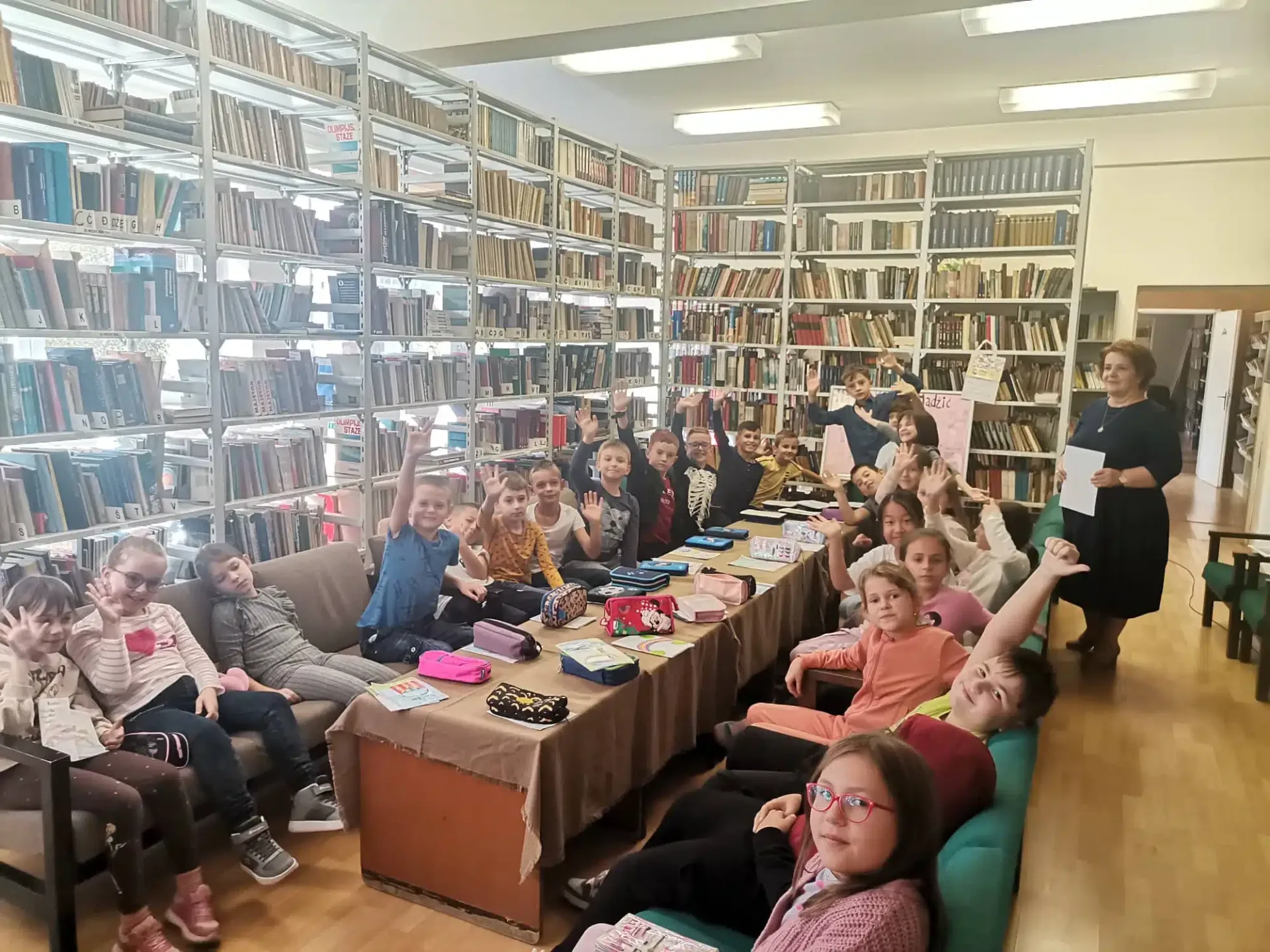 U Gradskoj biblioteci Srebrenik održan je čas lektire “Vezeni most”