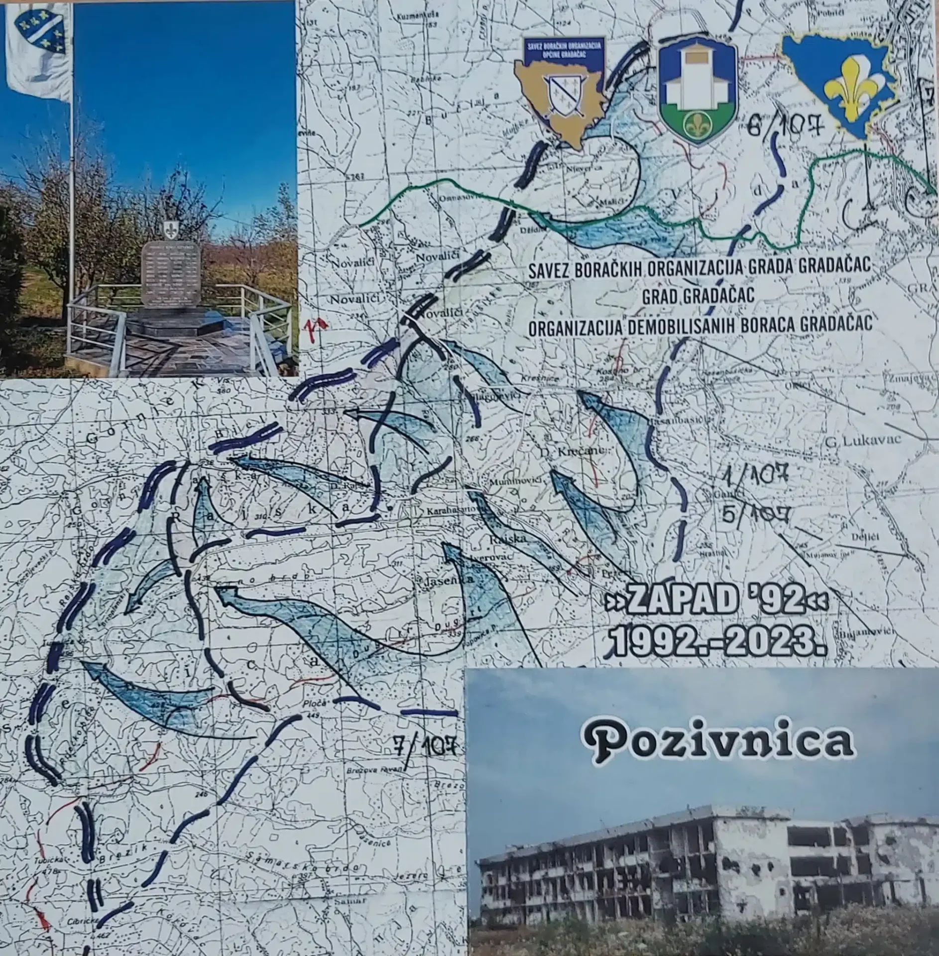 Danas obilježavanje 31. godišnjice oslobodilačkih borbenih dejstava “Zapad 92”