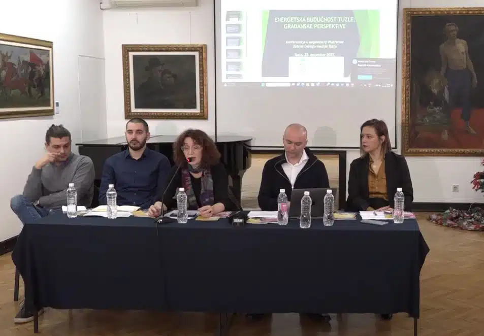 (Video) Održana konferencija “Energetska budućnost Tuzle: građanske perspektive”