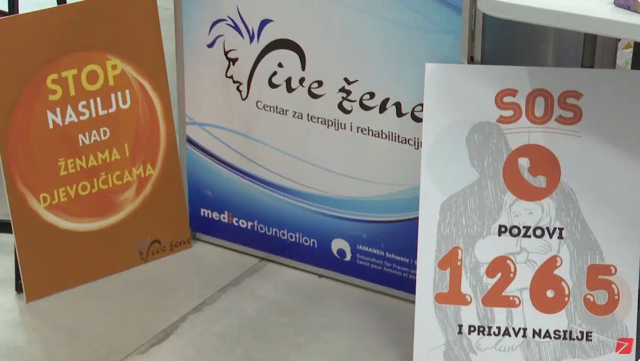 (VIDEO) UG “Vive žene” organizovalo aktivnost “Zajedno protiv nasilja u porodici”