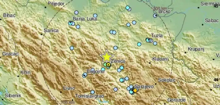 Tuzla: Zemljotres na širem području