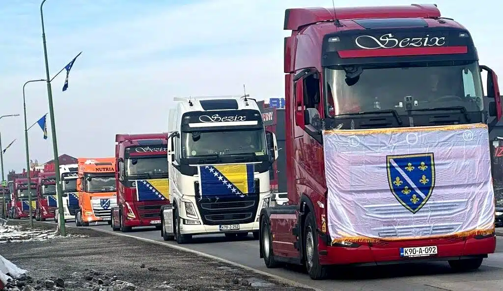 Uz Dan vozača teretenjaci defilovali ulicama grada
