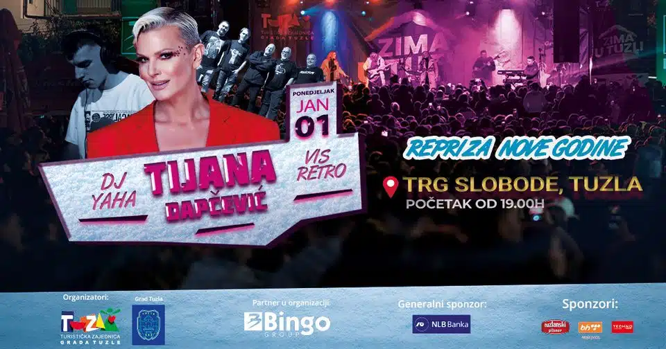 Večeras na Trgu slobode DJ Yaha, VIS Retro i Tijana Dapčević