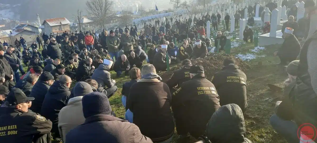 Klanjana dženaza Mahiru Osmiću Maxu –