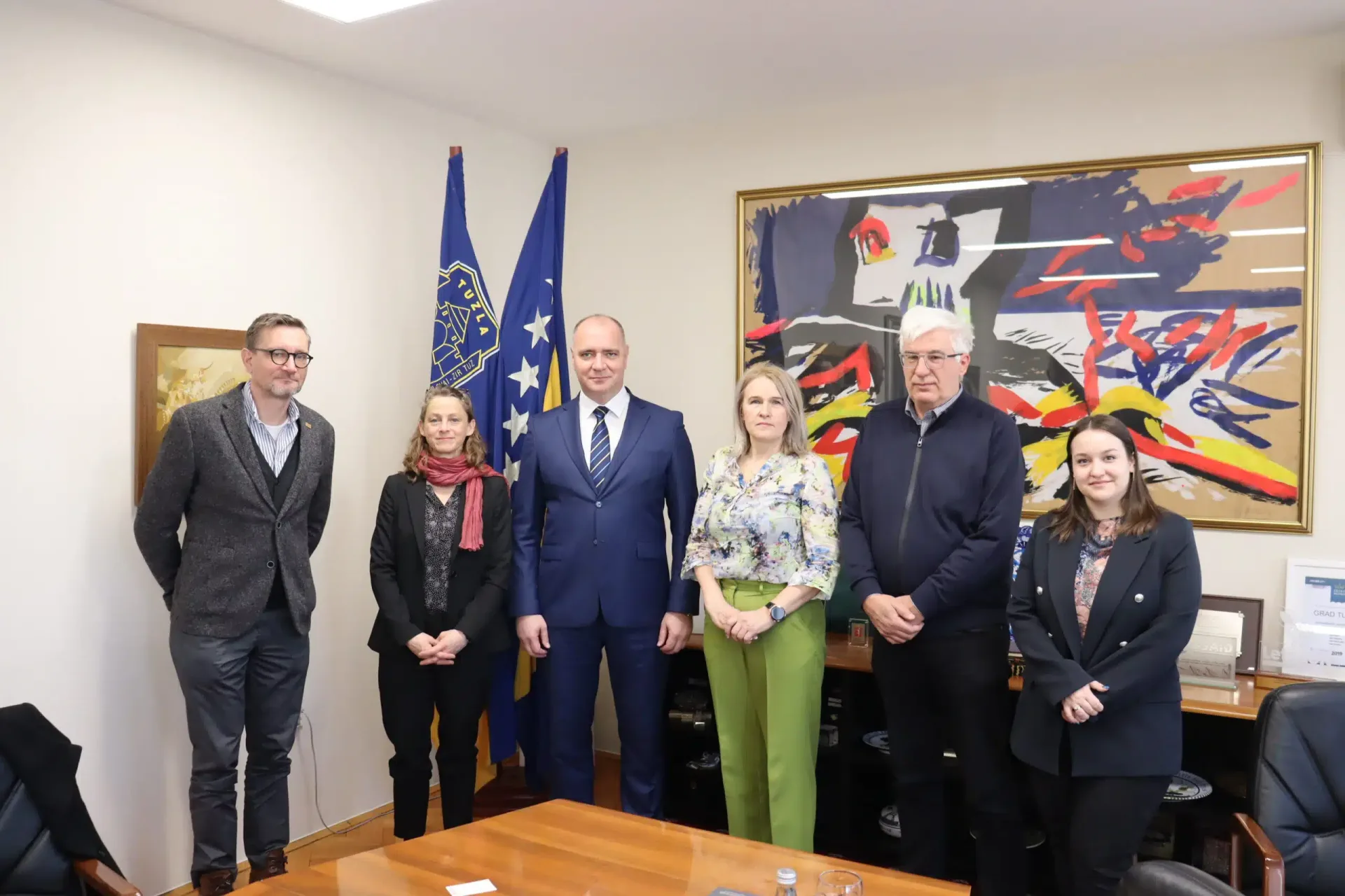 Gradonačelnik Lugavić s delegacijom Caritasa Švicarske razgovarao o nastavku saradnje