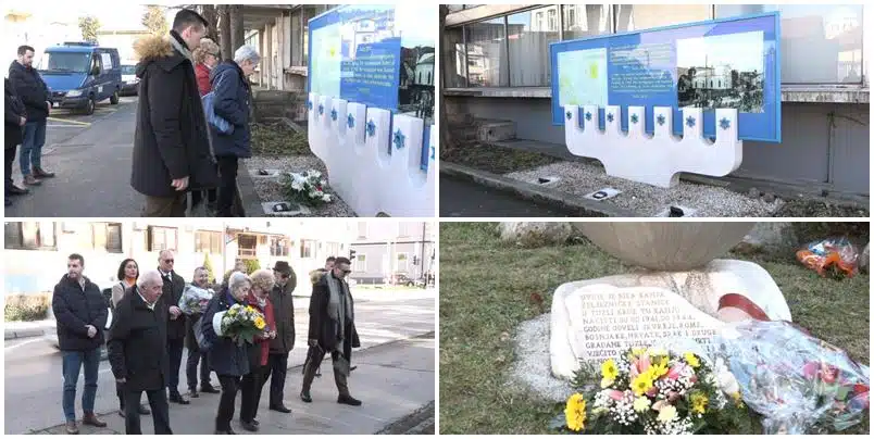 (VIDEO) Tuzla: Obilježen Međunarodni dan sjećanja na žrtve Holokausta