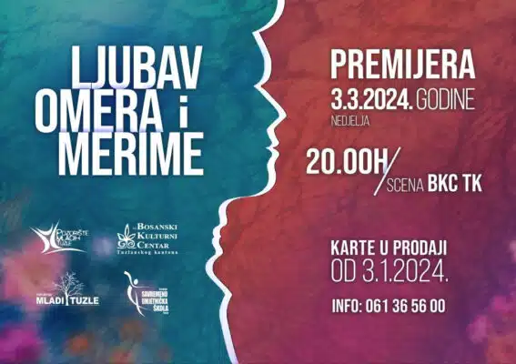U pripremi premijera predstave “Ljubav Omera i Merime” Pozorišta Mladih Tuzle i Udruženja Mladih