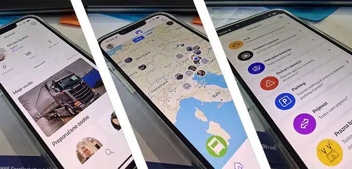 Gračanlija Mirnes Spahic predstavio Aplikaciju “TruckersApp“ koja povezuje vozače diljem Evrope