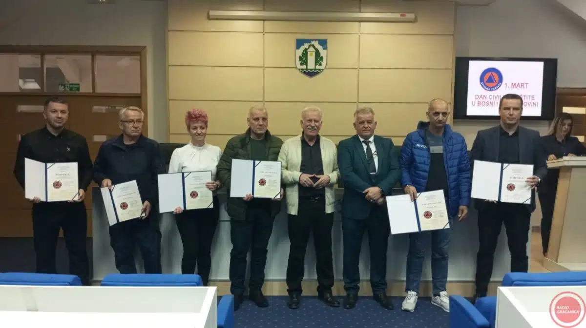 Održana Svečana sjednica Civilne zaštite Grada  –
