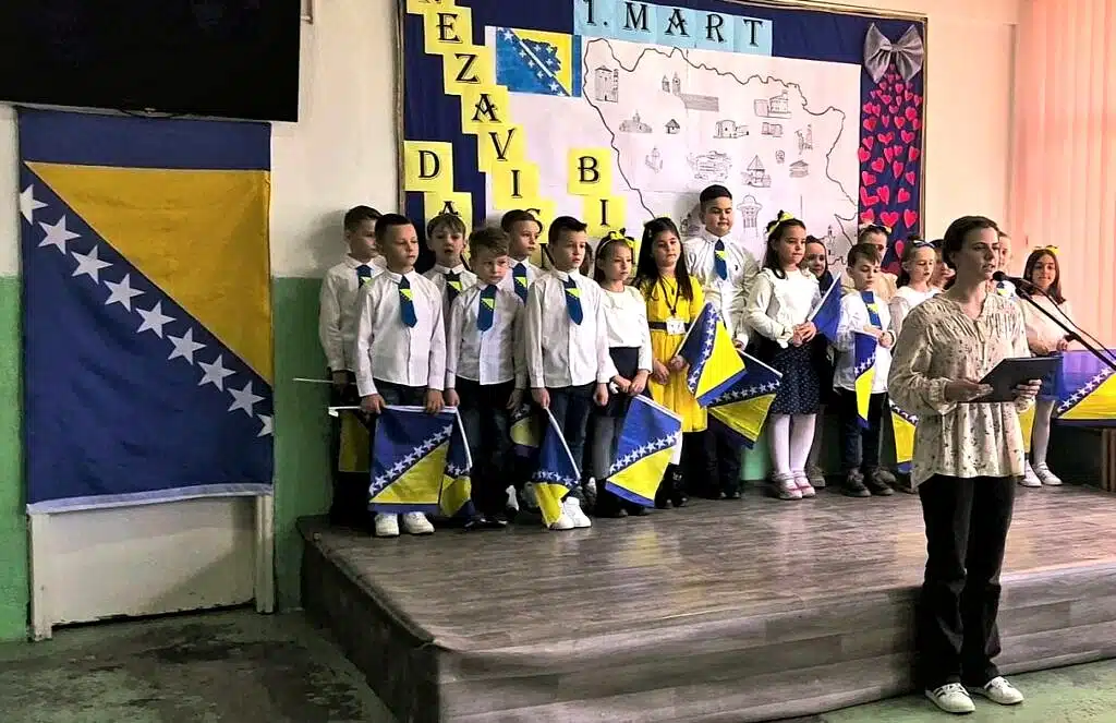 Druga OŠ:Svečano obilježen Dan nezavisnosti BiH