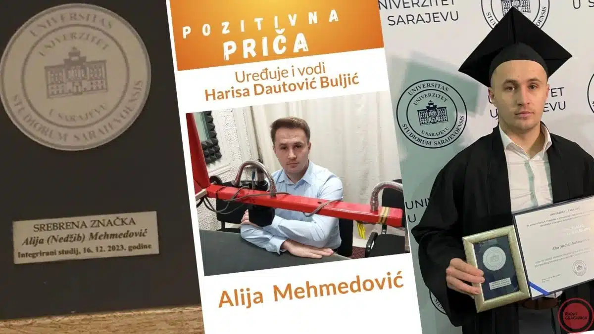 Alija Mehmedović nagrađen srebrenom značkom Univerziteta u Sarajevu –