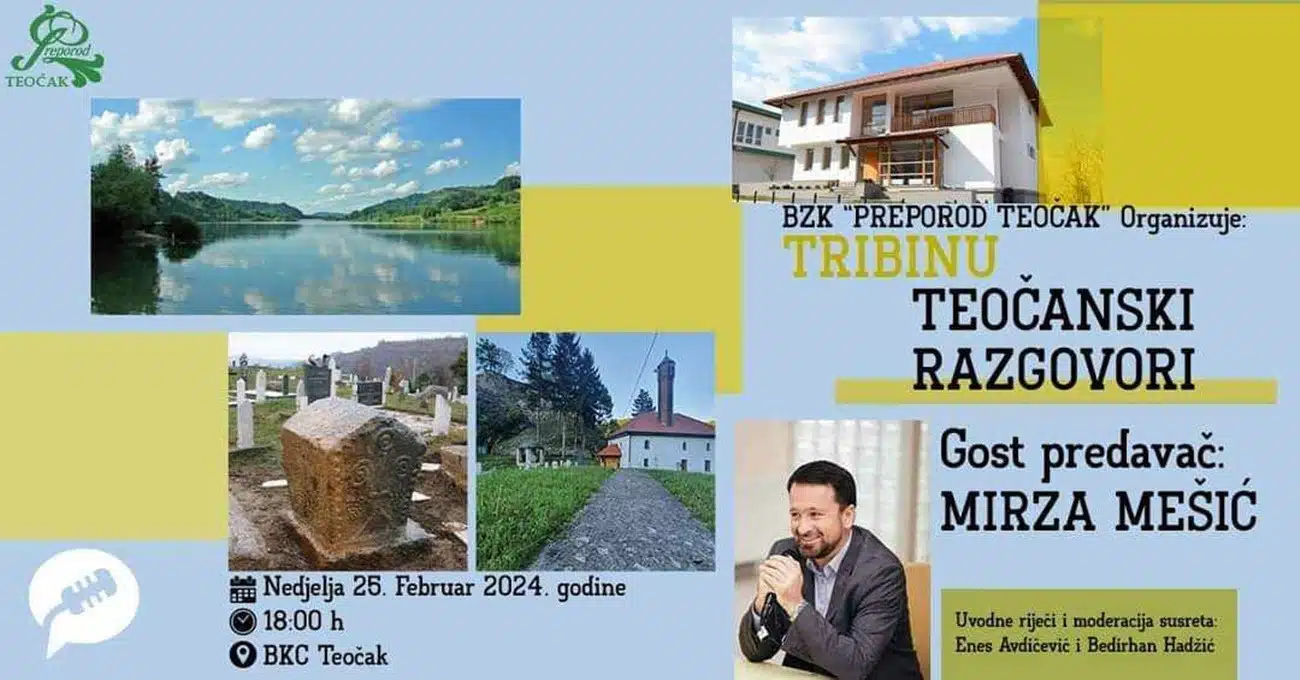 U nedjelju počinje ciklus druženja “Teočanski razgovori”