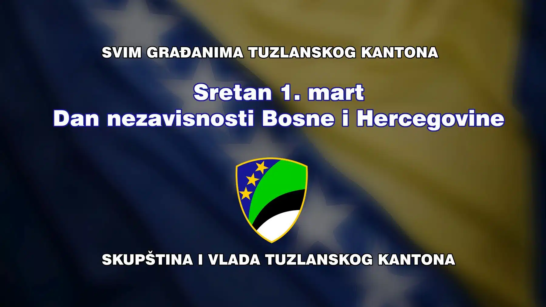 Premijer Tuzlanskog kantona Irfan Halilagić uputio čestitku povodom Dana nezavisnosti BiH