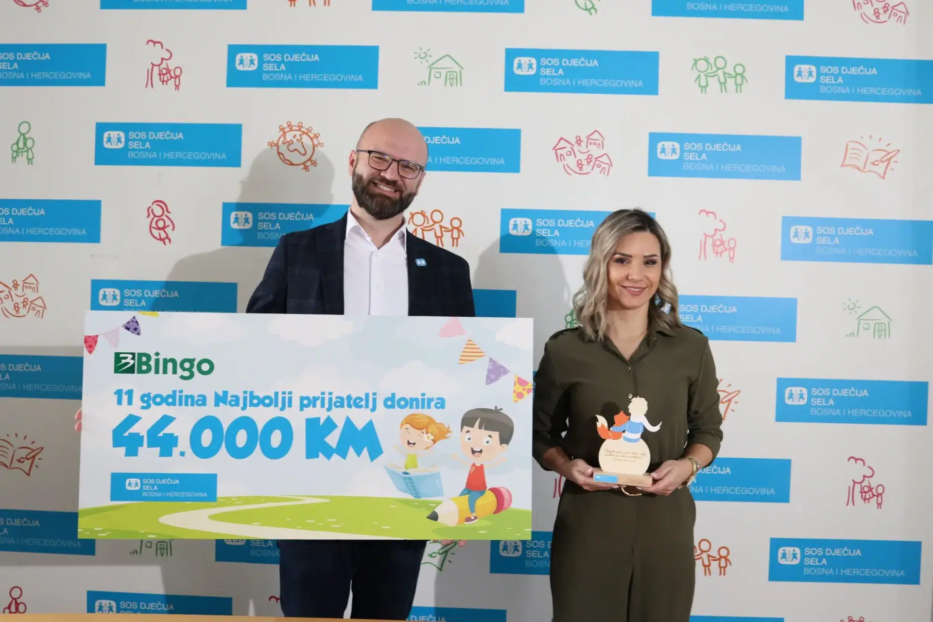 Bingo već 11 godina najbolji prijatelj SOS Dječijih sela u BiH