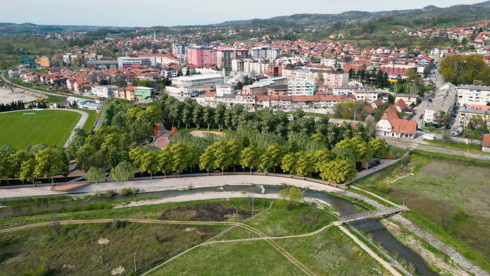Impozantan projekat: Srebrenik uskoro dobiva reprezentativni veliki gradski park i sportsko-rekreativnu zonu