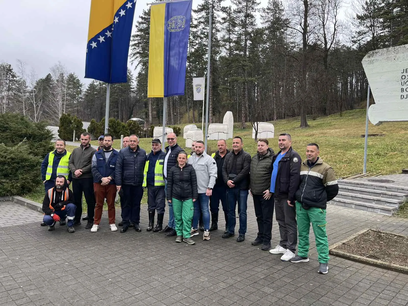 Gradonačelnik Lugavić sa saradnicima obišao kompleks Slana Banja