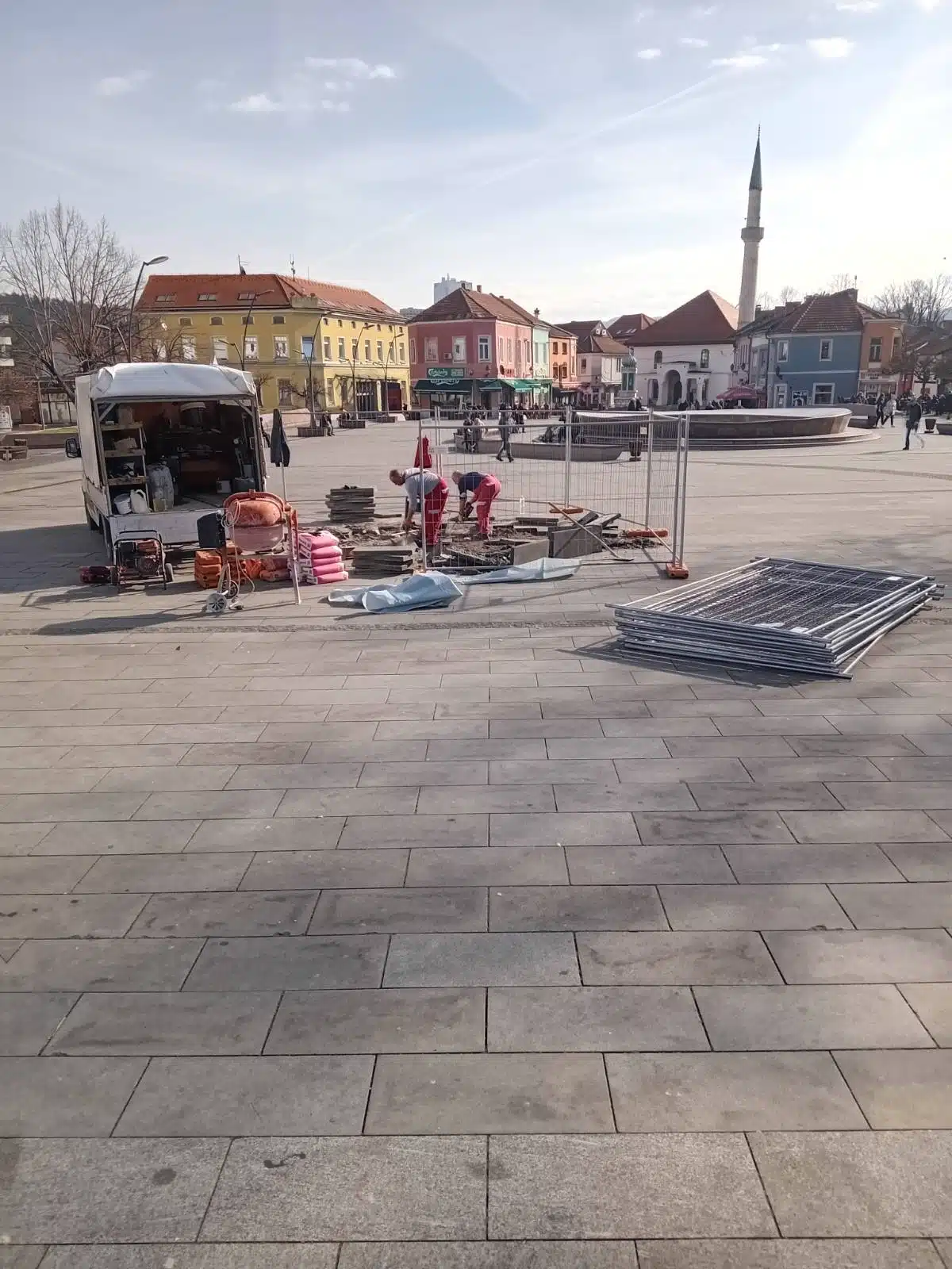 Sanacija pješačke zone “Korzo” II faza u toku
