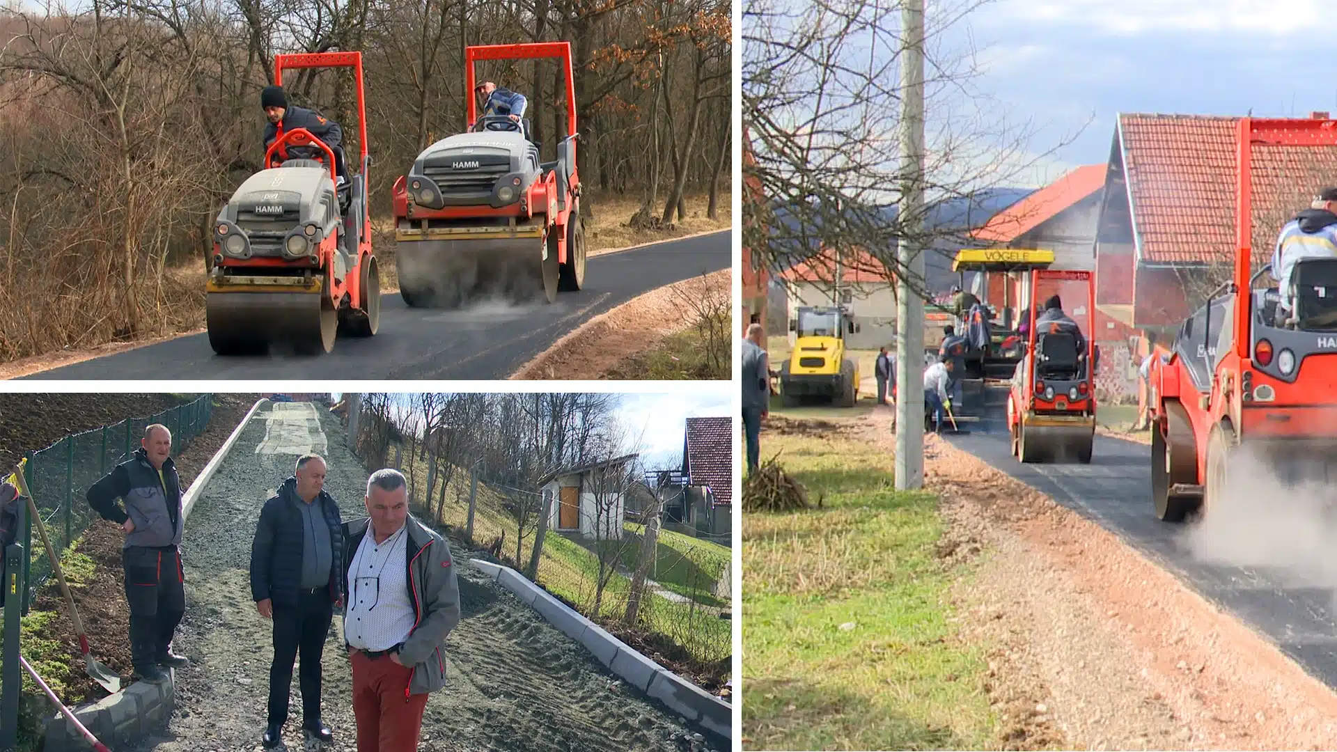 (Video) U toku nekoliko projekata putne infrastrukture na području Mjesne zajednice Simin Han