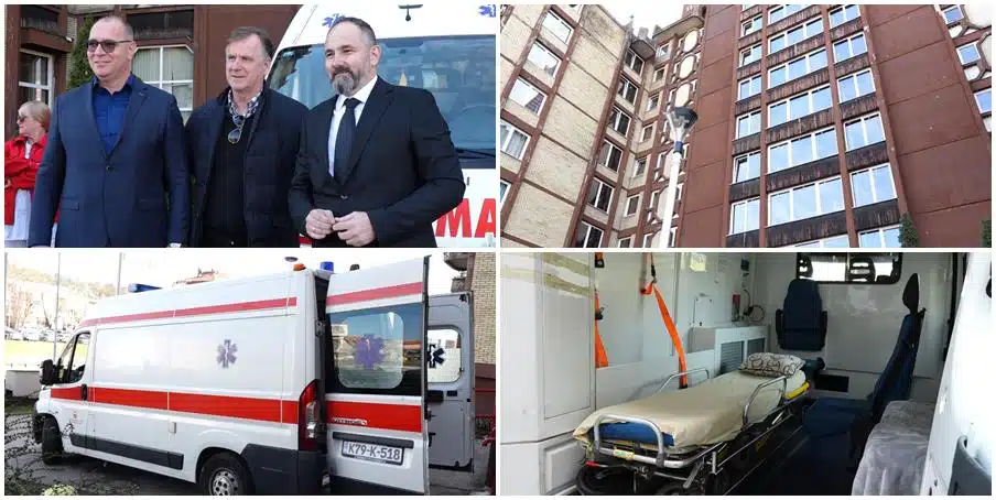 (VIDEO) Domu penzionera Tuzla uručeno sanitetsko vozilo