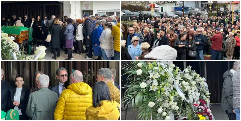 (FOTO) Rijeka ljudi na dženazi ubijenoj Amri Kahrimanović