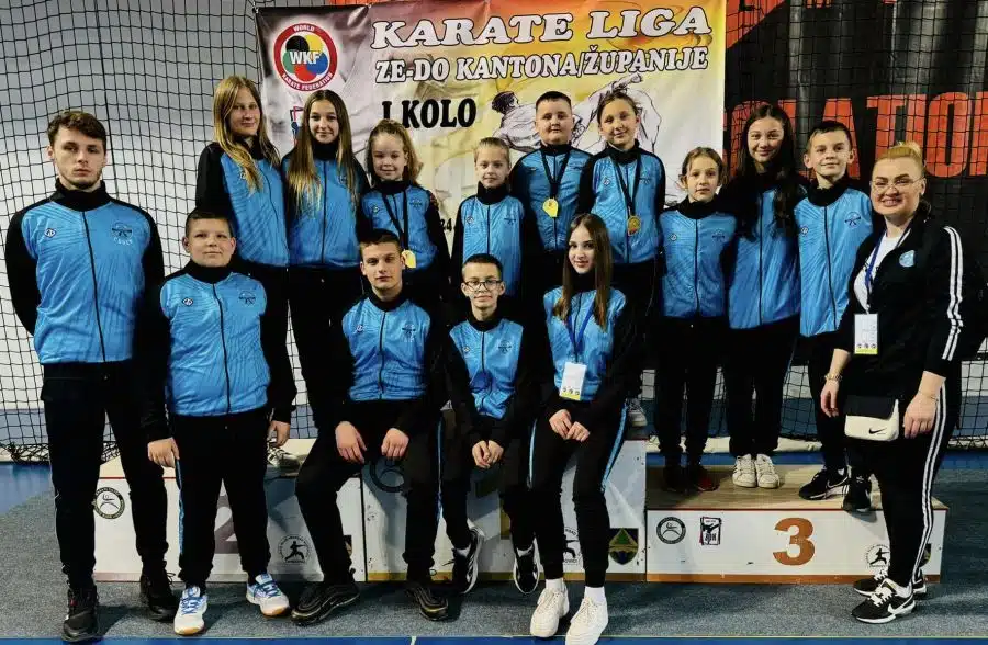 Karate:Seikenu 5.mjesto Lige ZE-DO kantona