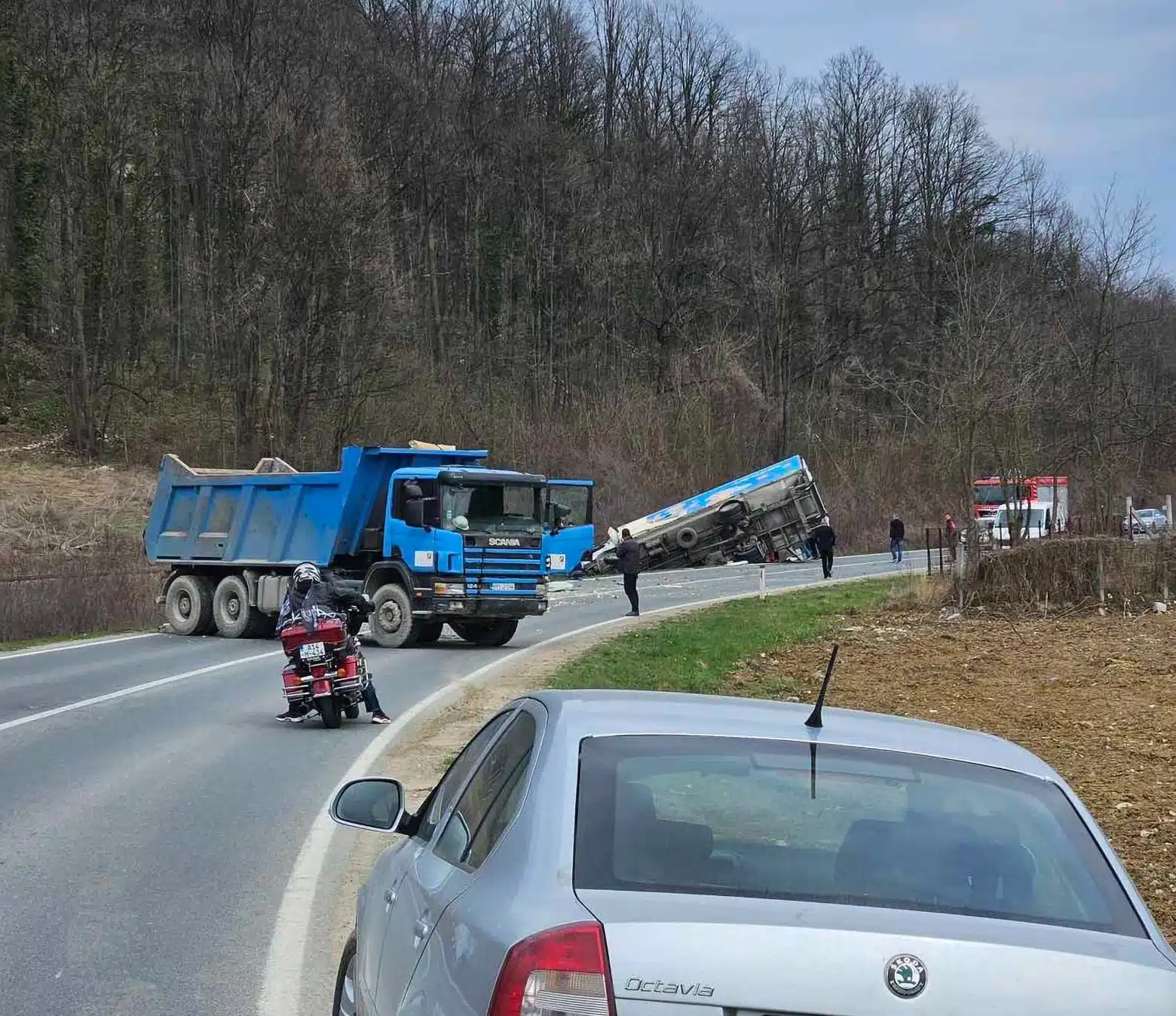 Dvije osobe povrijeđene u nesreći na putu Tuzla – Srebrenik