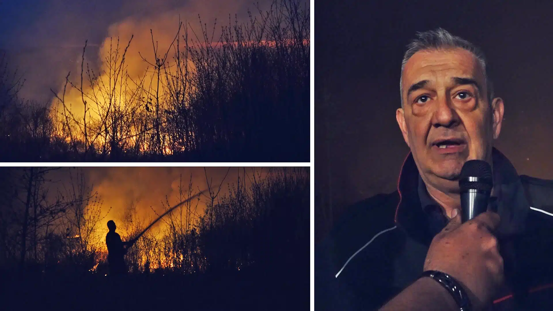 (VIDEO) Vatrogasci svim raspoloživim snagama gase požar velikih razmjera u MZ Požarnica