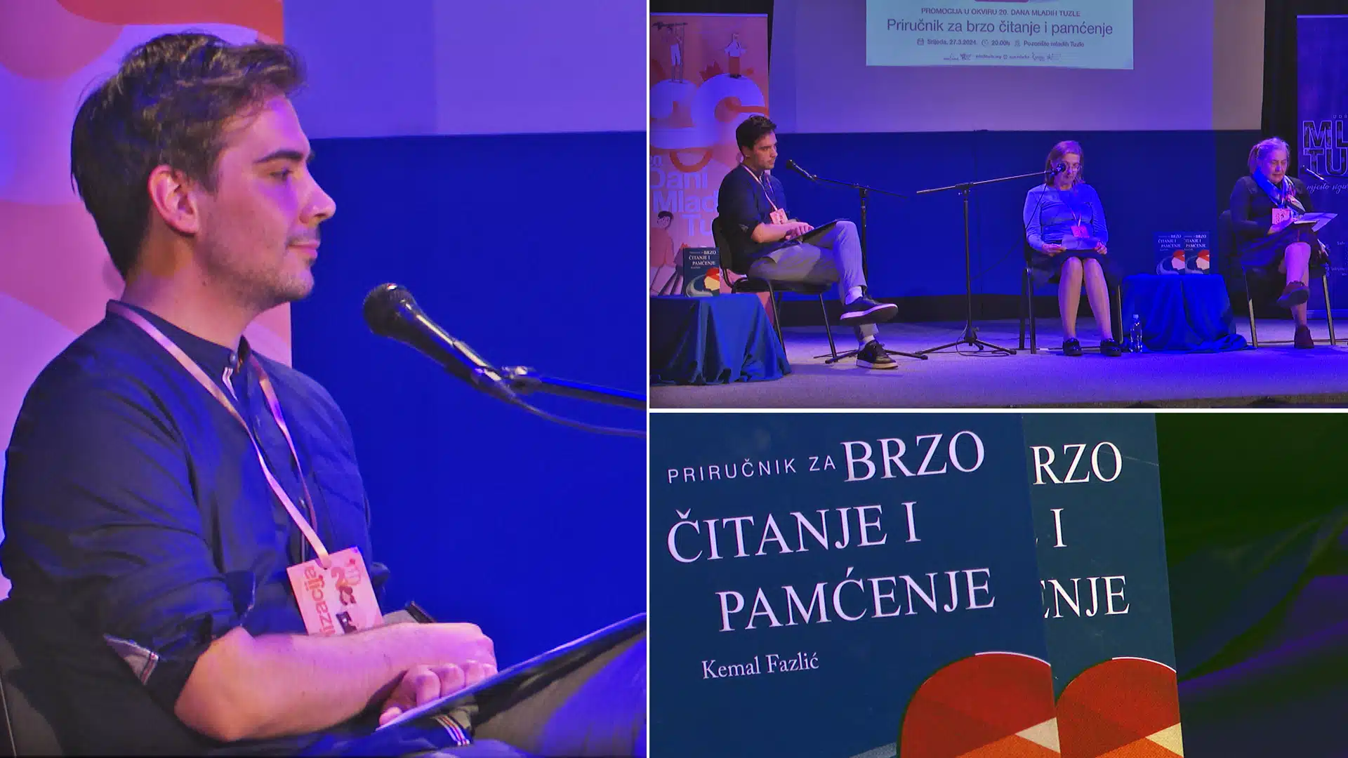 (Video) U Tuzli promovisan “Priručnik za brzo čitanje i pamćenje” autora Kemala Fazlića