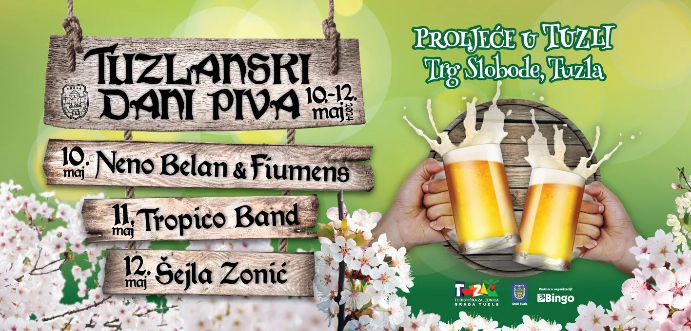 Najava manifestacije „Proljeće u Tuzli“