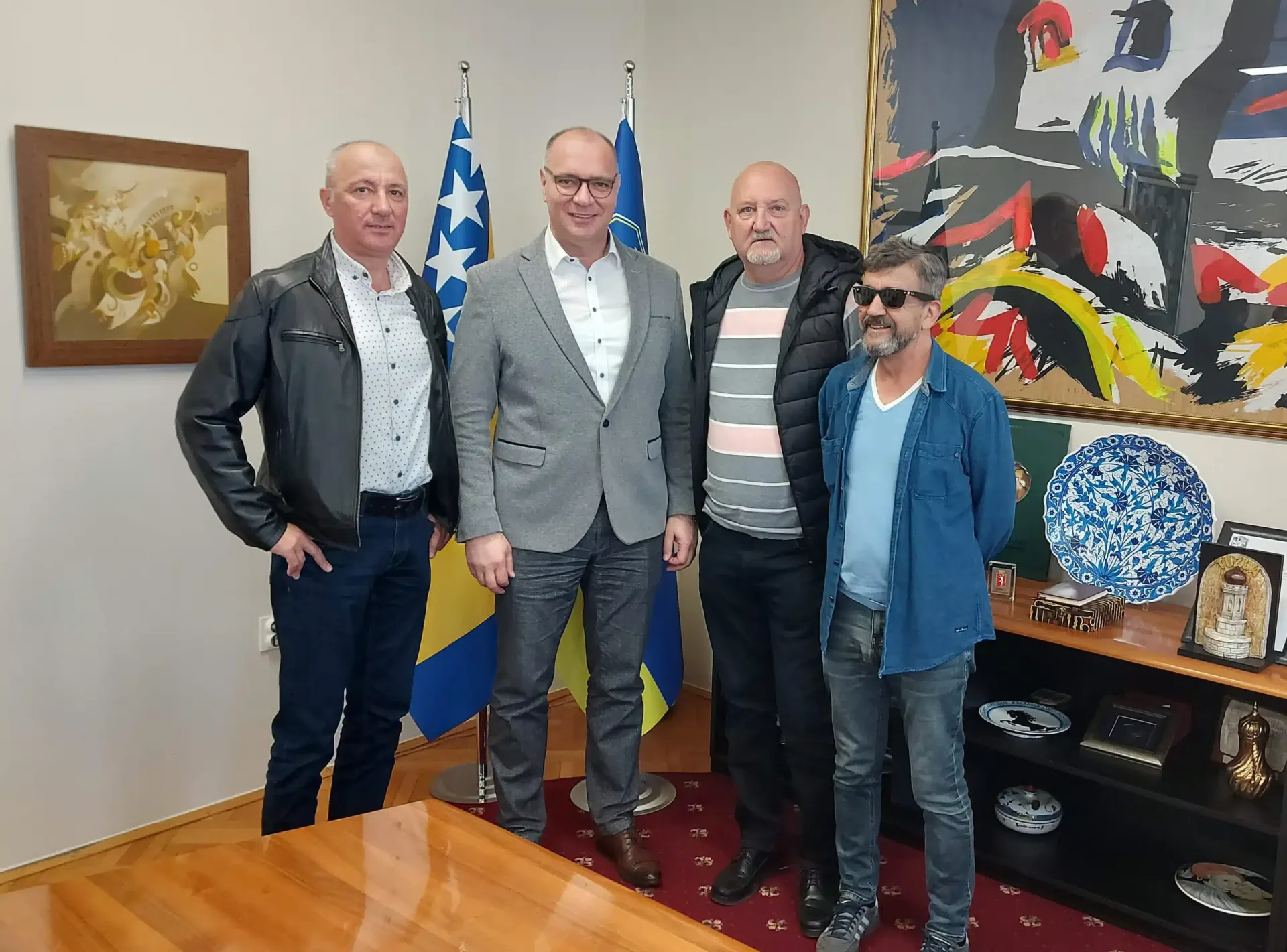 Gradonačelnik Tuzle sastao se sa predstavnicima Draft teatra iz Tuzle