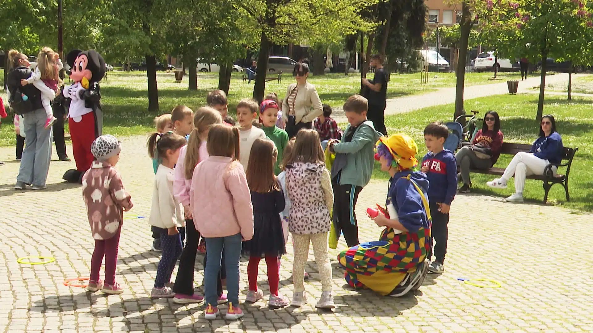 (VIDEO) Zabava za mališane u Gradskom parku