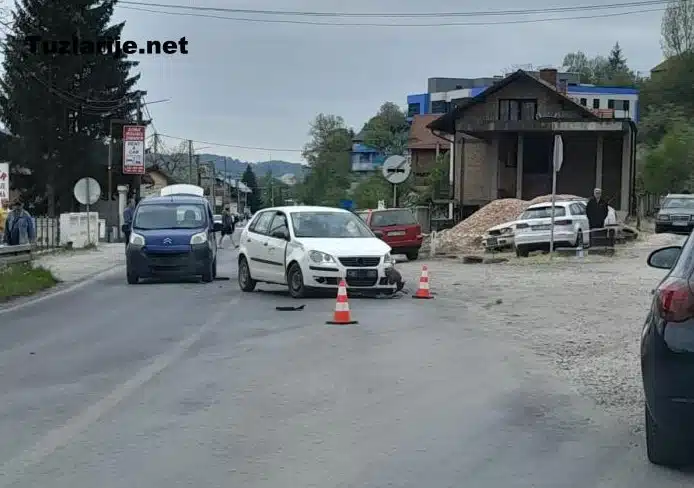 Zbog saobraćajne nezgode usporeno saobraćanje u istočnom dijelu grada
