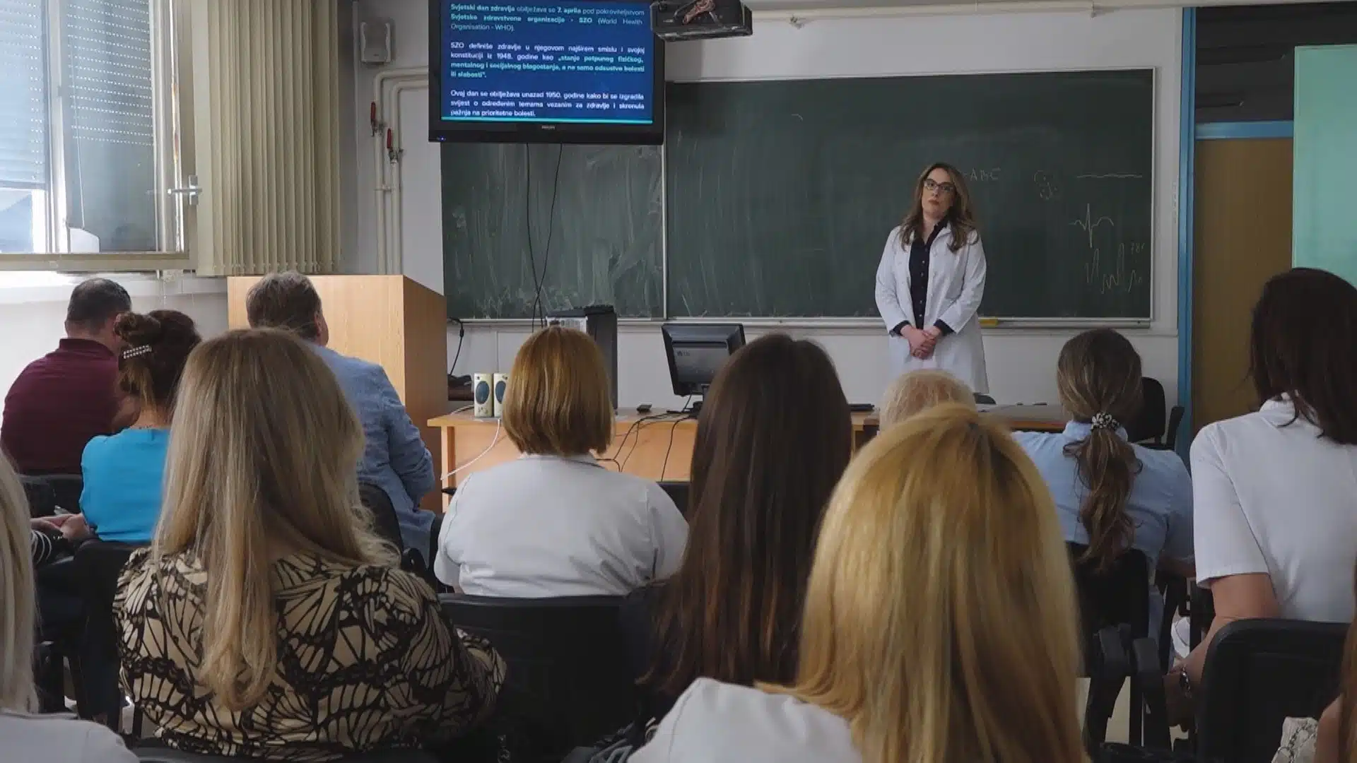 (Video) U Domu zdravlja održano predavanje dr.  Amine Mustačević