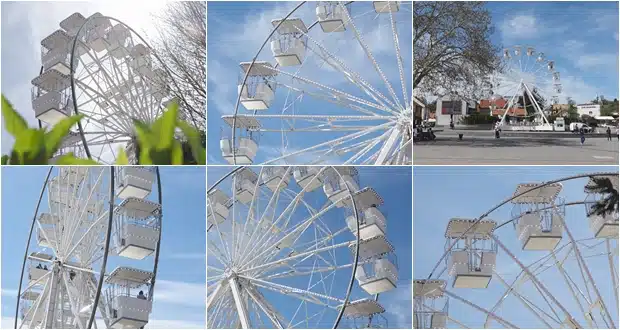 (VIDEO) Počeo sa radom panoramski točak na Trgu slobode