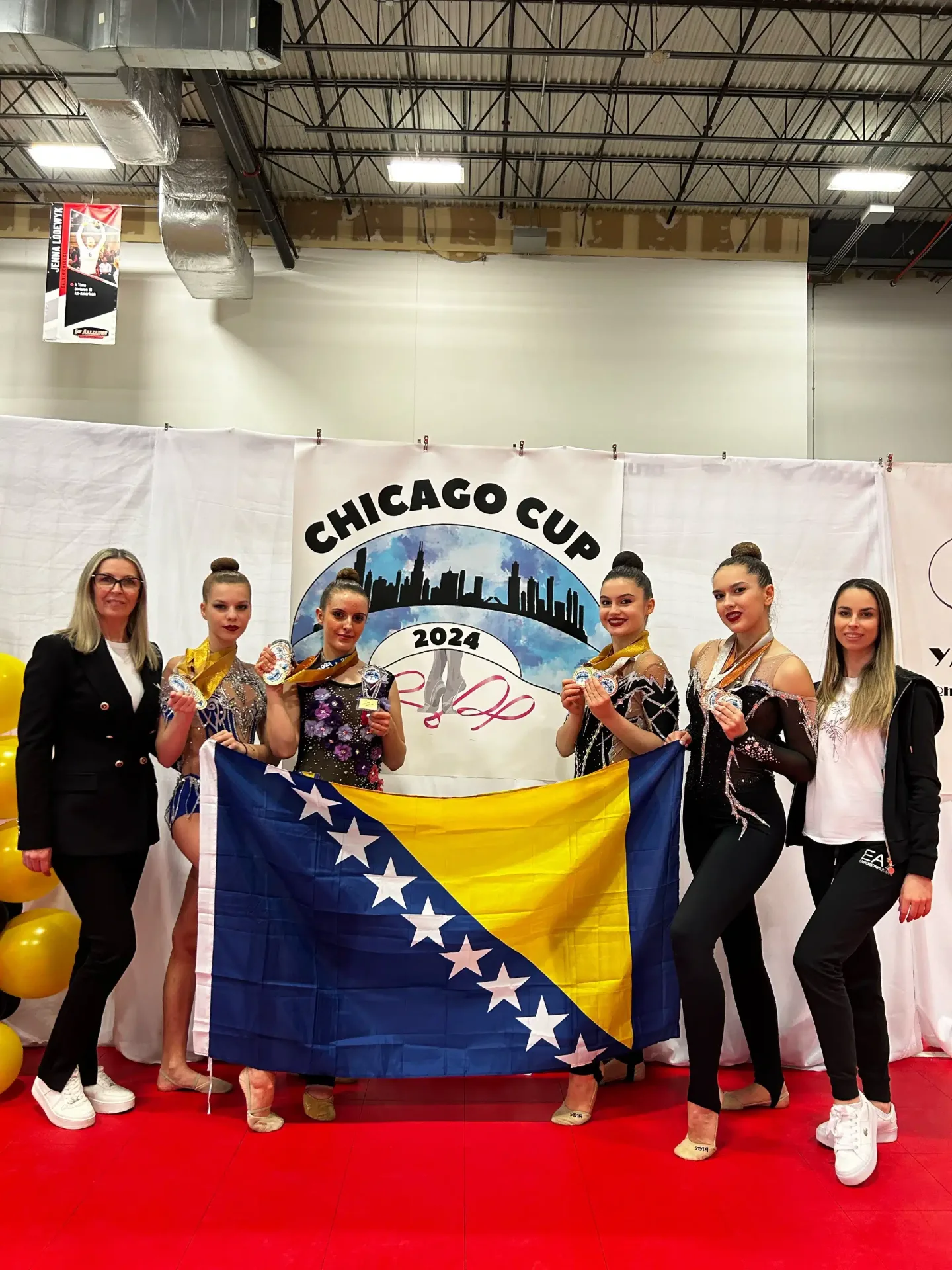 Veliki uspjeh gimnastičarki Slobode u Chicagu