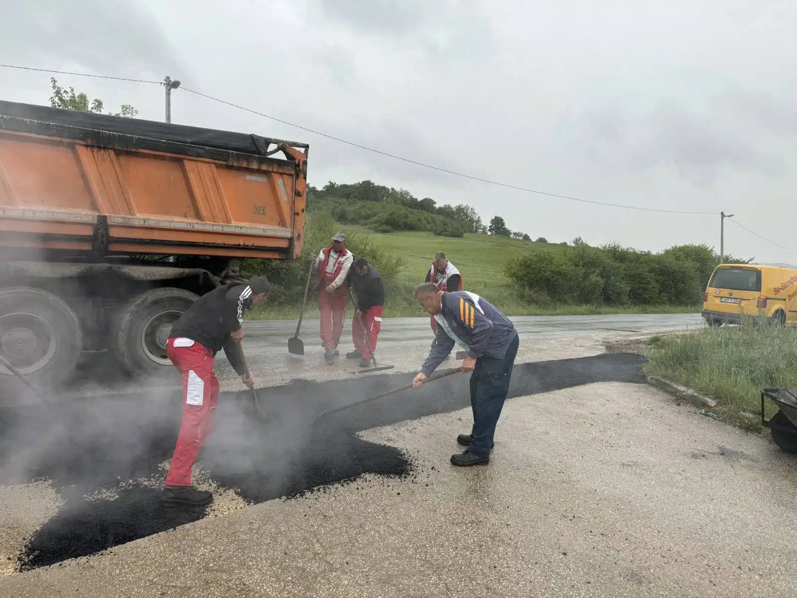U MZ Gornja Tuzla započeli radovi na sanaciji prekopavanih površina