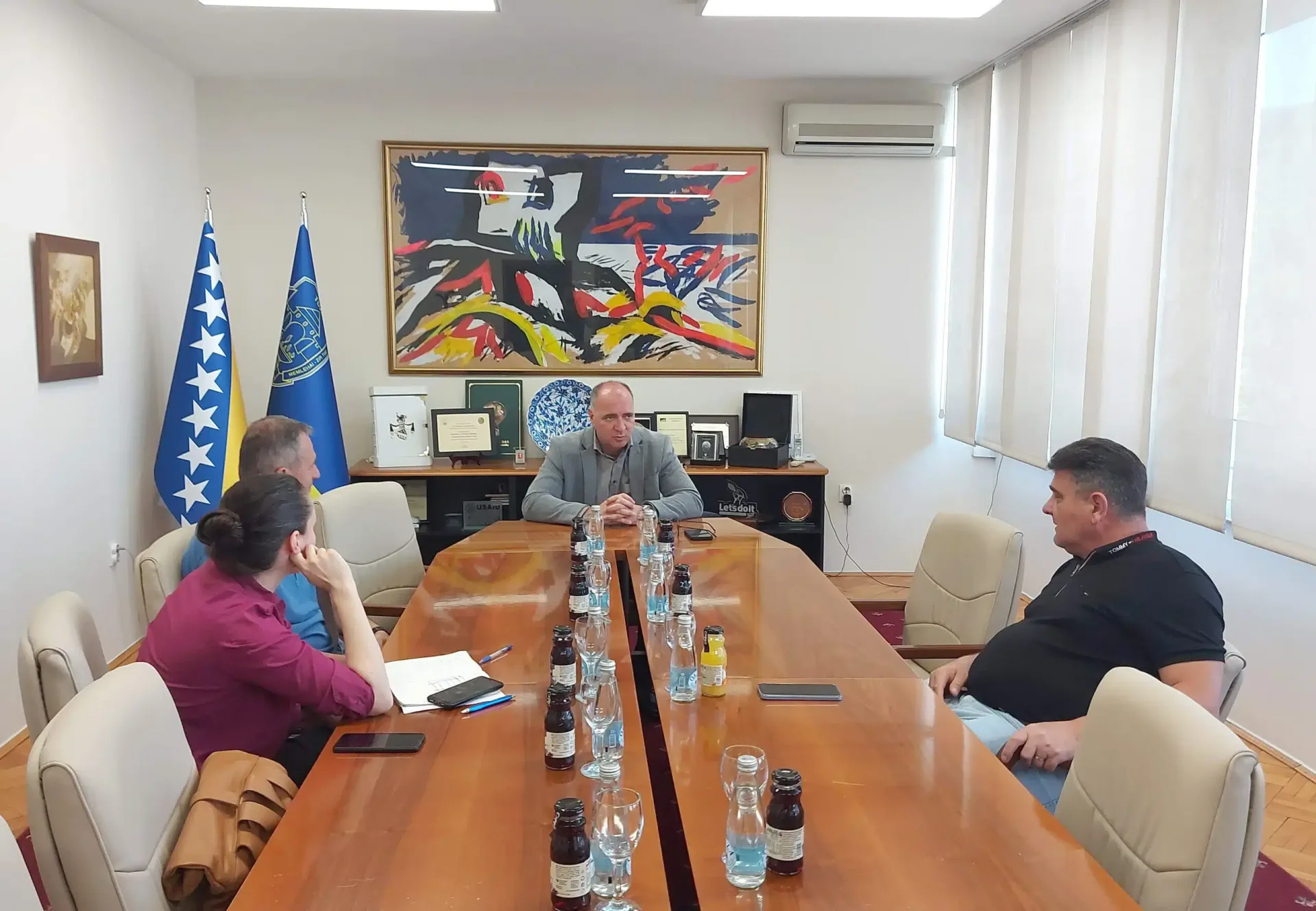 Gradonačelnik Tuzle sastao se s predstavnicima Gorske službe spašavanja Stanica Tuzla