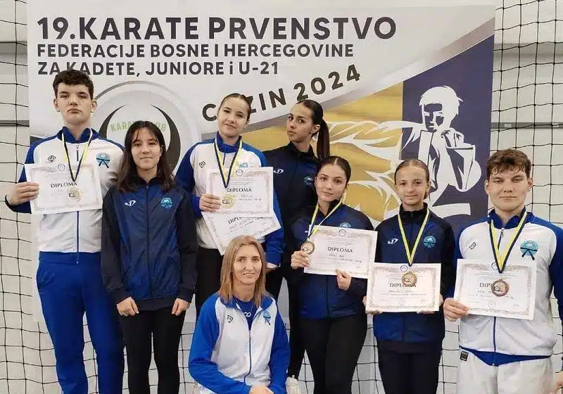Takmičari KK Winner Tuzla osvojili šest medalja na 19. Prvenstvu FBiH u karateu.