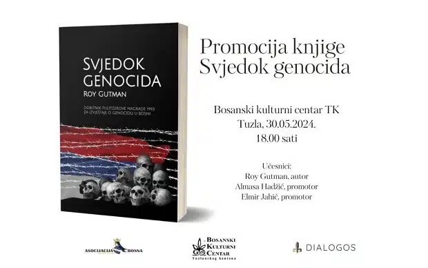 Promocija knjige “Svjedok genocida” Roya Gutmana u tuzlanskom BKC-u